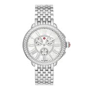 MICHELE Serein Stainless Steel Diamond Watch